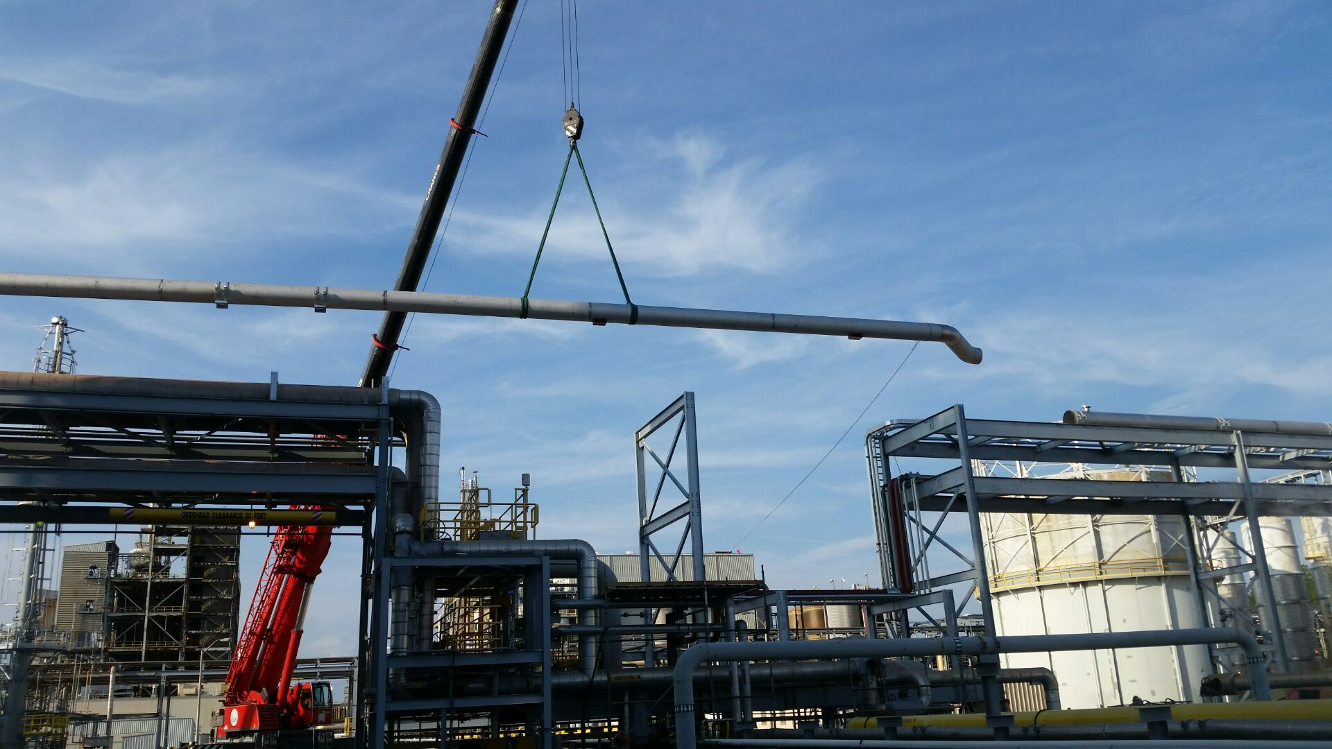 Process Pipe Fabrication & Erection