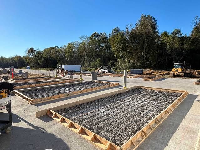 Civil concrete and site work